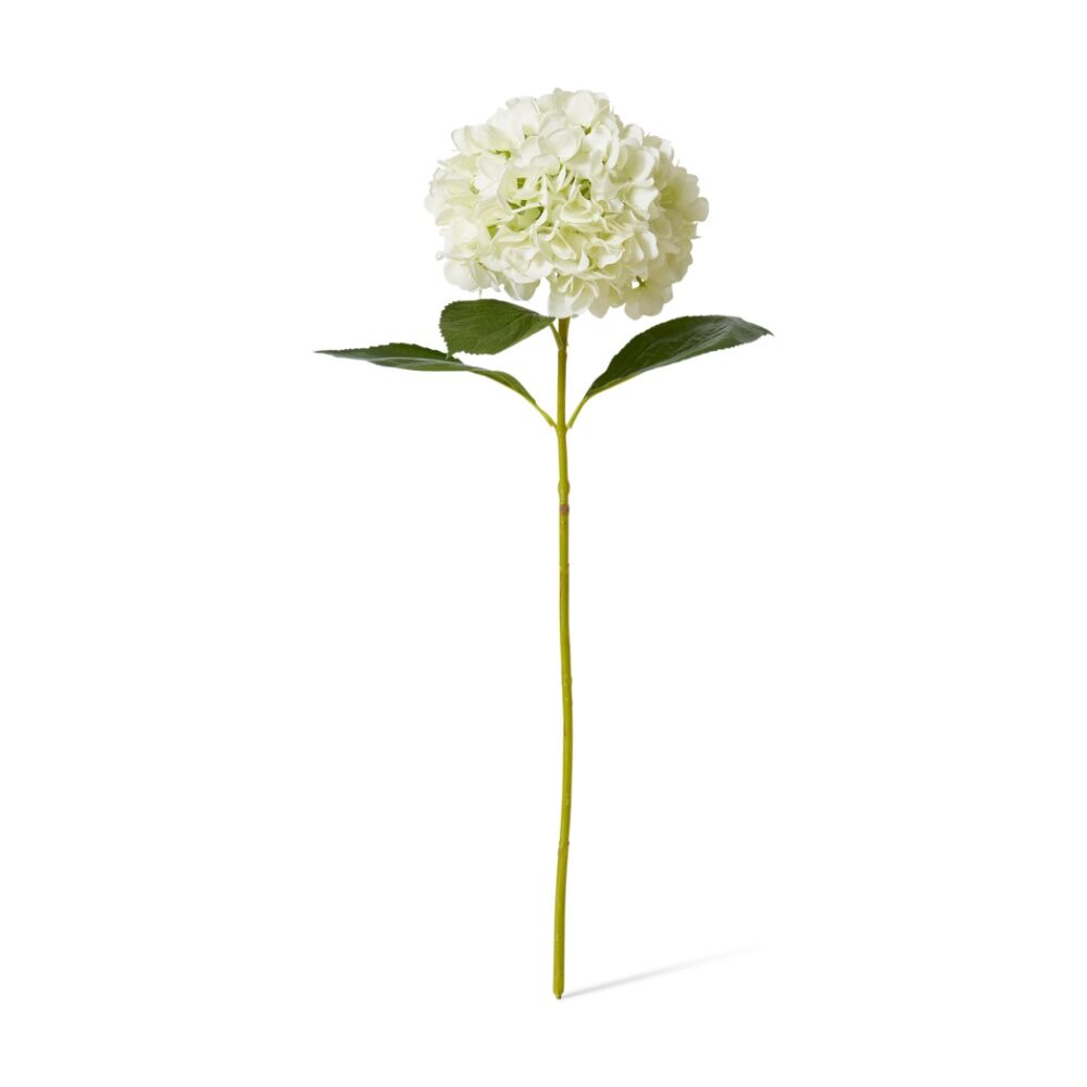 E Style Hydrangea Grand Stem Artificial Flower Decor White 25x25x69cm