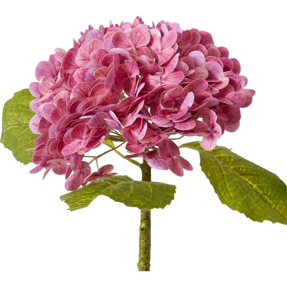 E Style Hydrangea Classic Artificial Flower Stem Beauty Pink 30x20x52cm