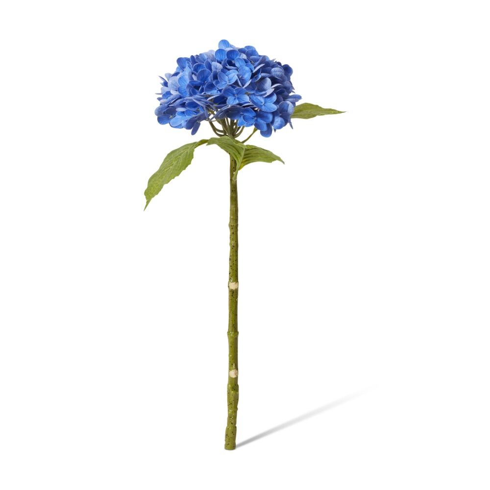E Style Hydrangea Classic Artificial Flower Stem Dark Blue 30x20x52cm