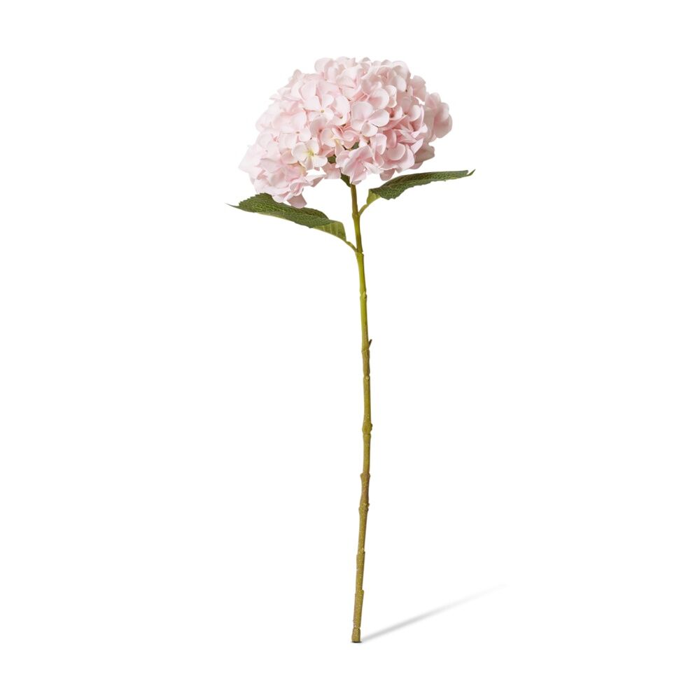 4PK E Style Hydrangea Garden Large Stem Artificial Flower Pink 19x31x65cm