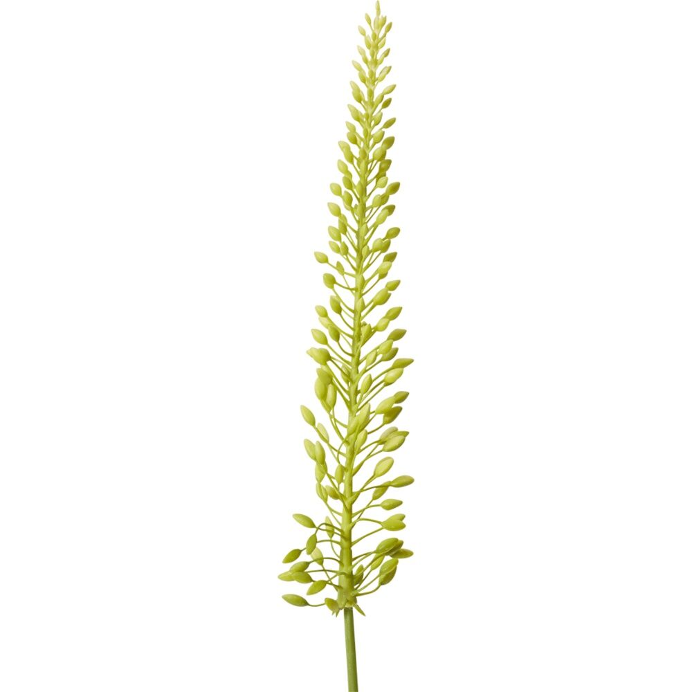 3PK E Style Foxtail Lily Mini Stem Artificial Flower Decoration Green 6x4x75cm