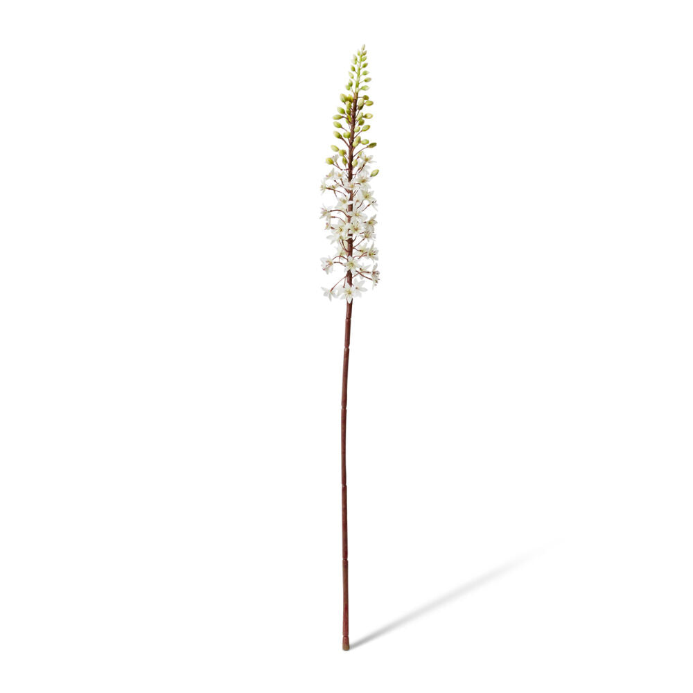 E Stylr Eucomis Stem Artificial Flower Decoration White 7x10x89cm