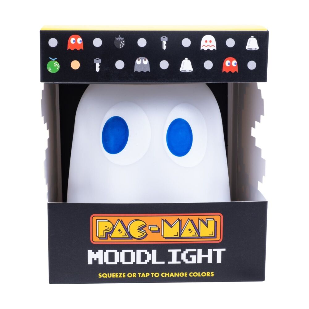 Fizz Creations Pac-Man Soft Silicone Colour Changing Mood Light Multicolour