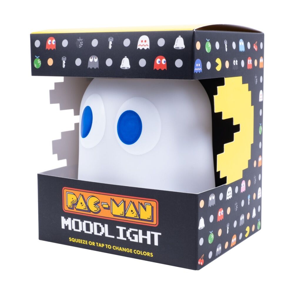 Fizz Creations Pac-Man Soft Silicone Colour Changing Mood Light Multicolour
