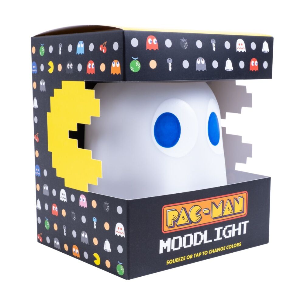 Fizz Creations Pac-Man Soft Silicone Colour Changing Mood Light Multicolour