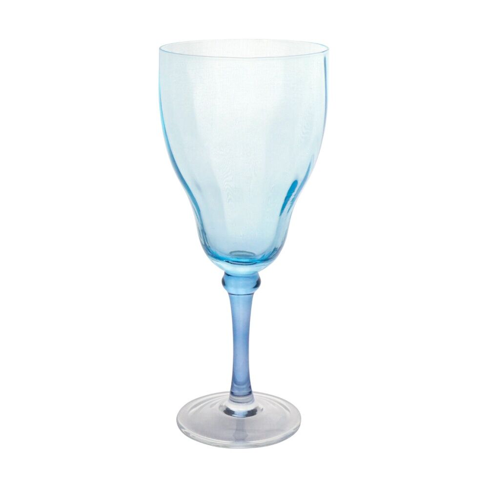 8PK LVD Decorative Ocean Wine Glass Barware/Drinkware Decor Blue 19x7x7cm