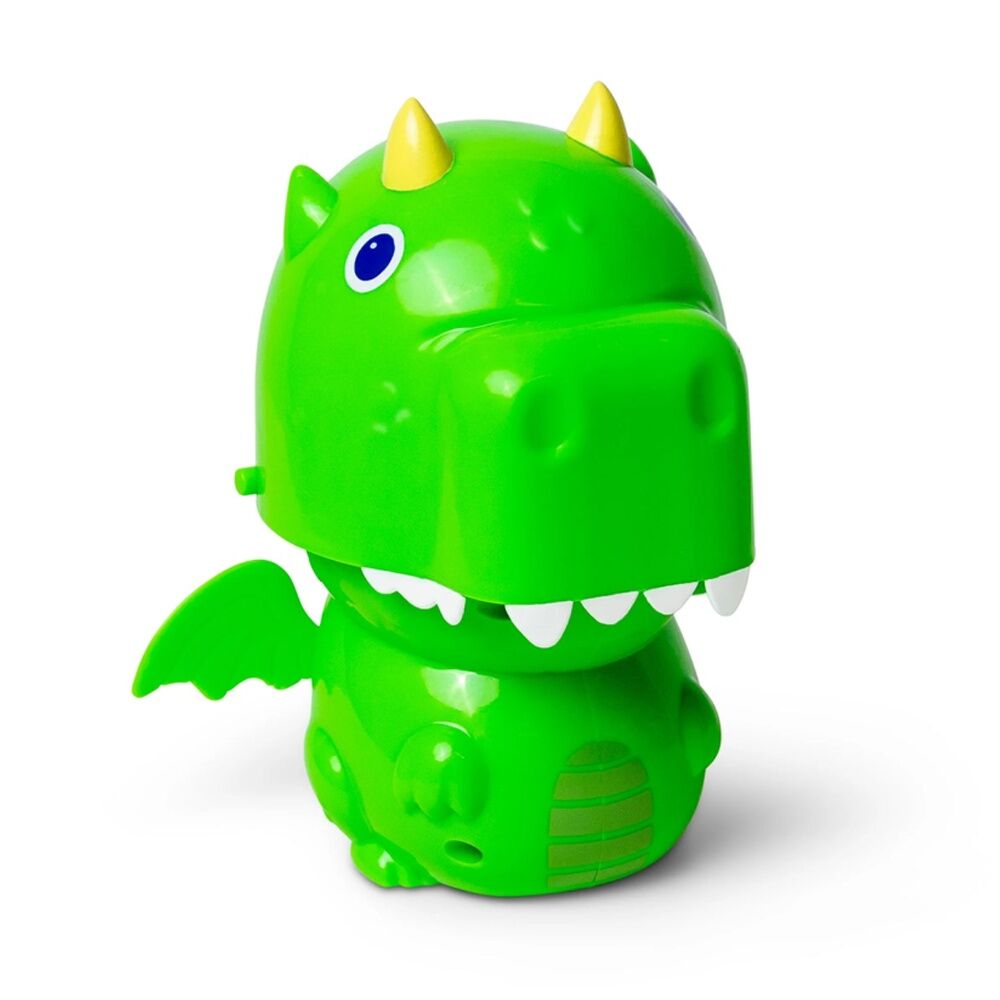Good Banana Dragon Kids LED Flashlight Toy With Squeeze Handle Green