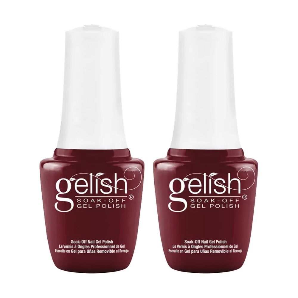 2PK Gelish Mini UV LED Soak Off Gel Nail Polish A Touch Of Sass 9ml