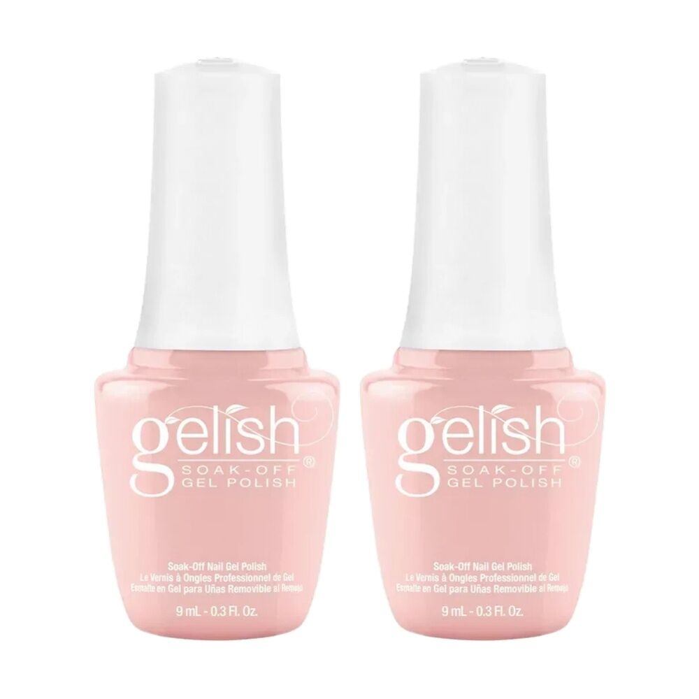 2PK Gelish Mini UV LED Soak Off Gel Nail Polish All About The Pout 9ml