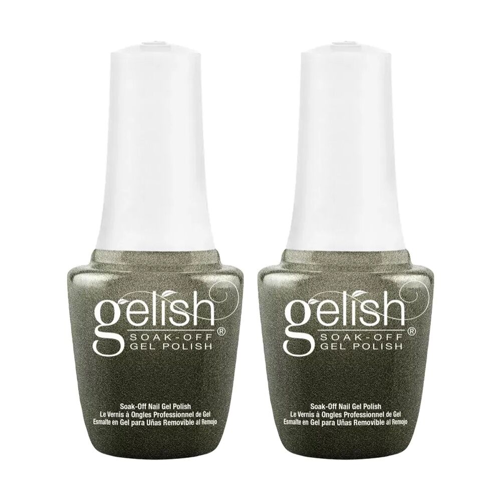 2PK Gelish Mini UV LED Soak Off Gel Nail Polish Showstopping 9ml