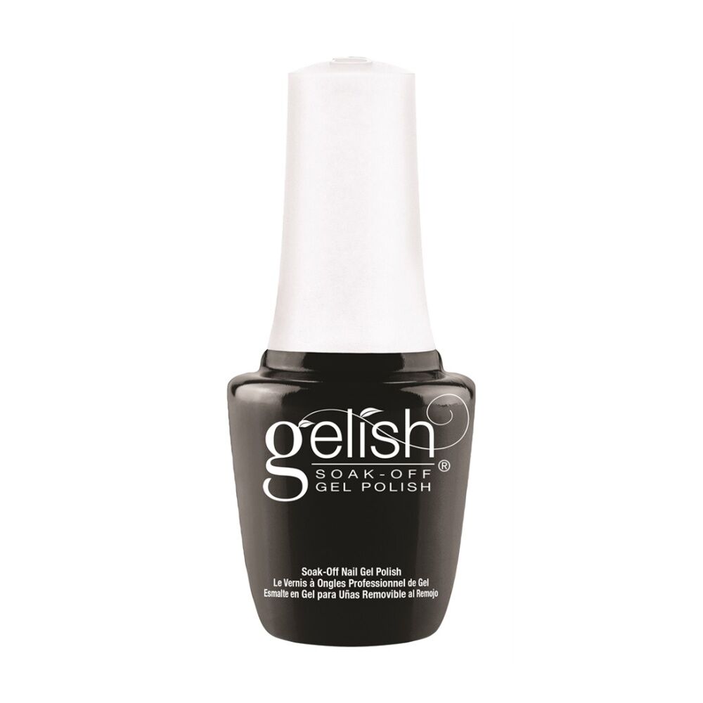 Gelish Mini UV LED Soak Off Gel Nail Polish Black Shadow 9ml