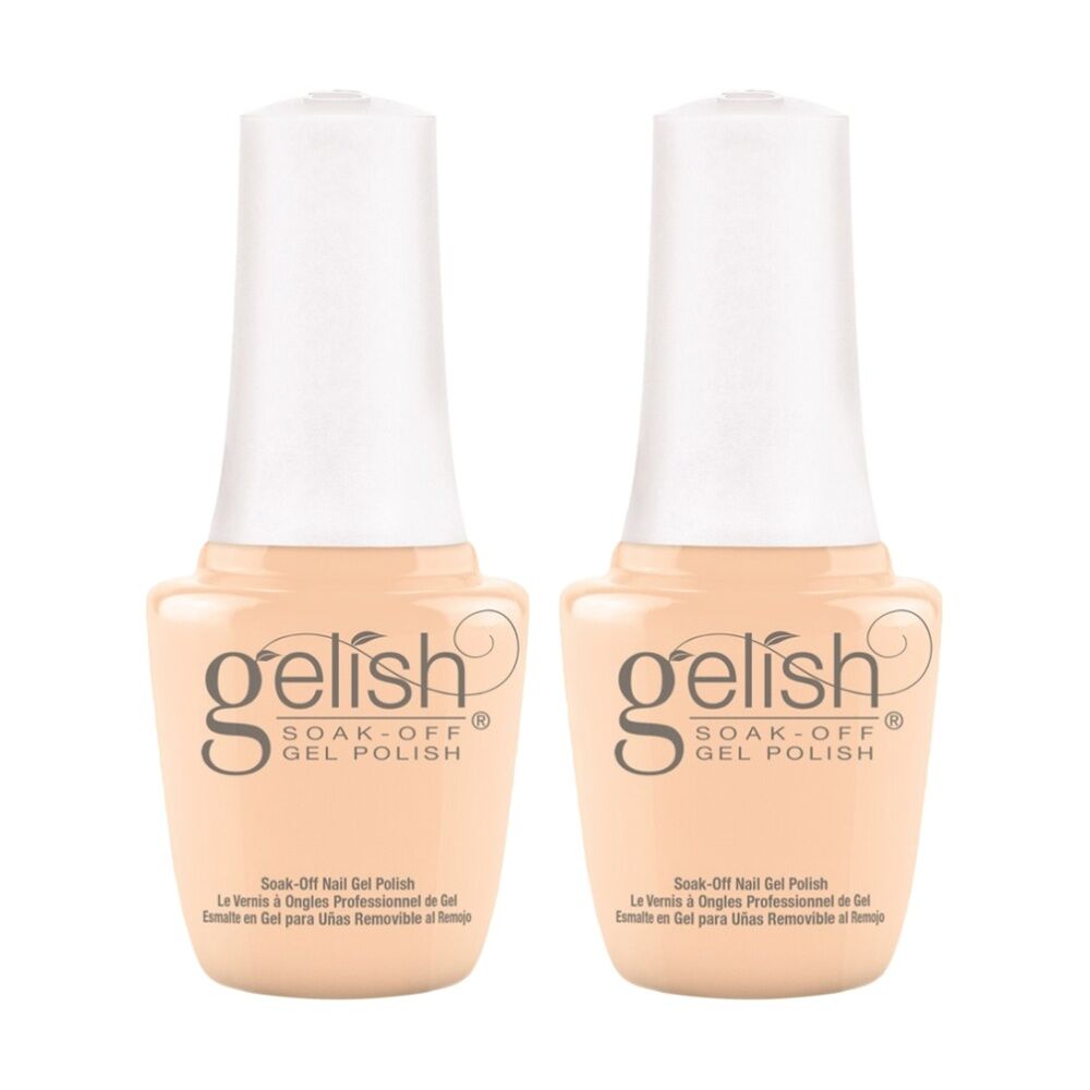 2PK Gelish Mini UV LED Soak Off Gel Nail Polish Colour Need A Tan 9ml