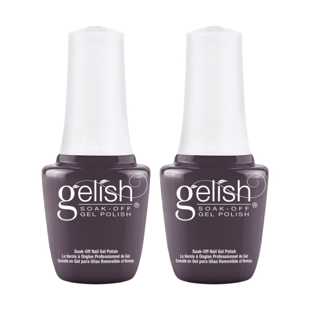 2PK Gelish Mini UV LED Soak Off Gel Nail Polish Colour Jet Set 9ml