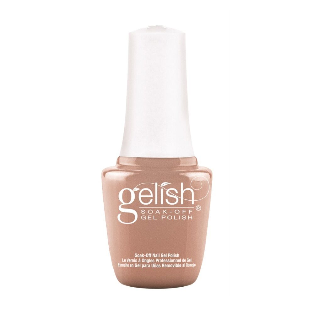 Gelish Mini UV LED Soak Off Gel Nail Polish Colour Taupe Model 9ml