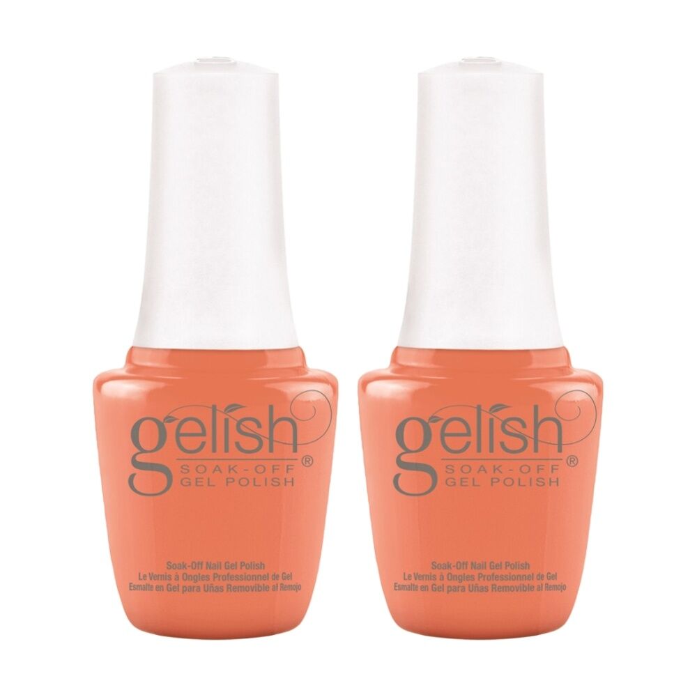 2PK Gelish Mini UV LED Soak Off Gel Nail Polish I'm Brighter Than You 9ml