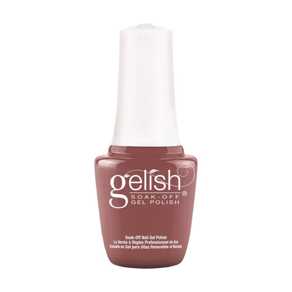 2PK Gelish Mini UV LED Soak Off Gel Nail Polish Colour Mauvy-Mauve 9ml
