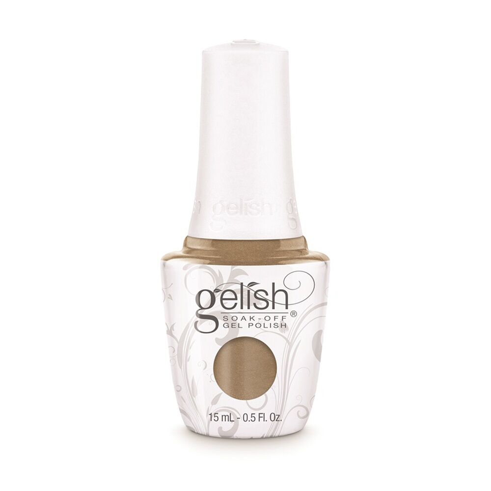 Gelish Mini UV LED Soak Off Gel Nail Polish Taupe Model 15ml