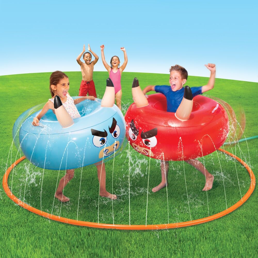 Go Play! Bump 'N Splash Bull Arena Inflatable Water Game 244cm 5y+