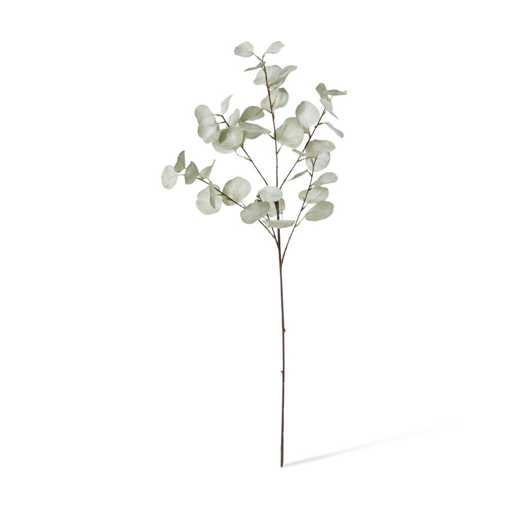 E Style Eucalyptus Dollar Spray Realistic Artificial Flower Light Green 15cm