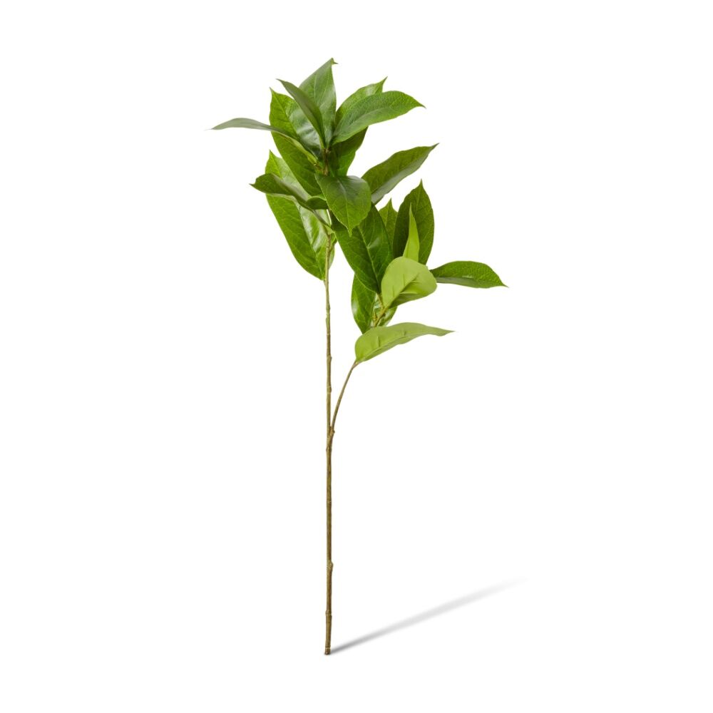 E Style Island Leaf Spray Realistic Artificial Flower Green 38x24x77cm