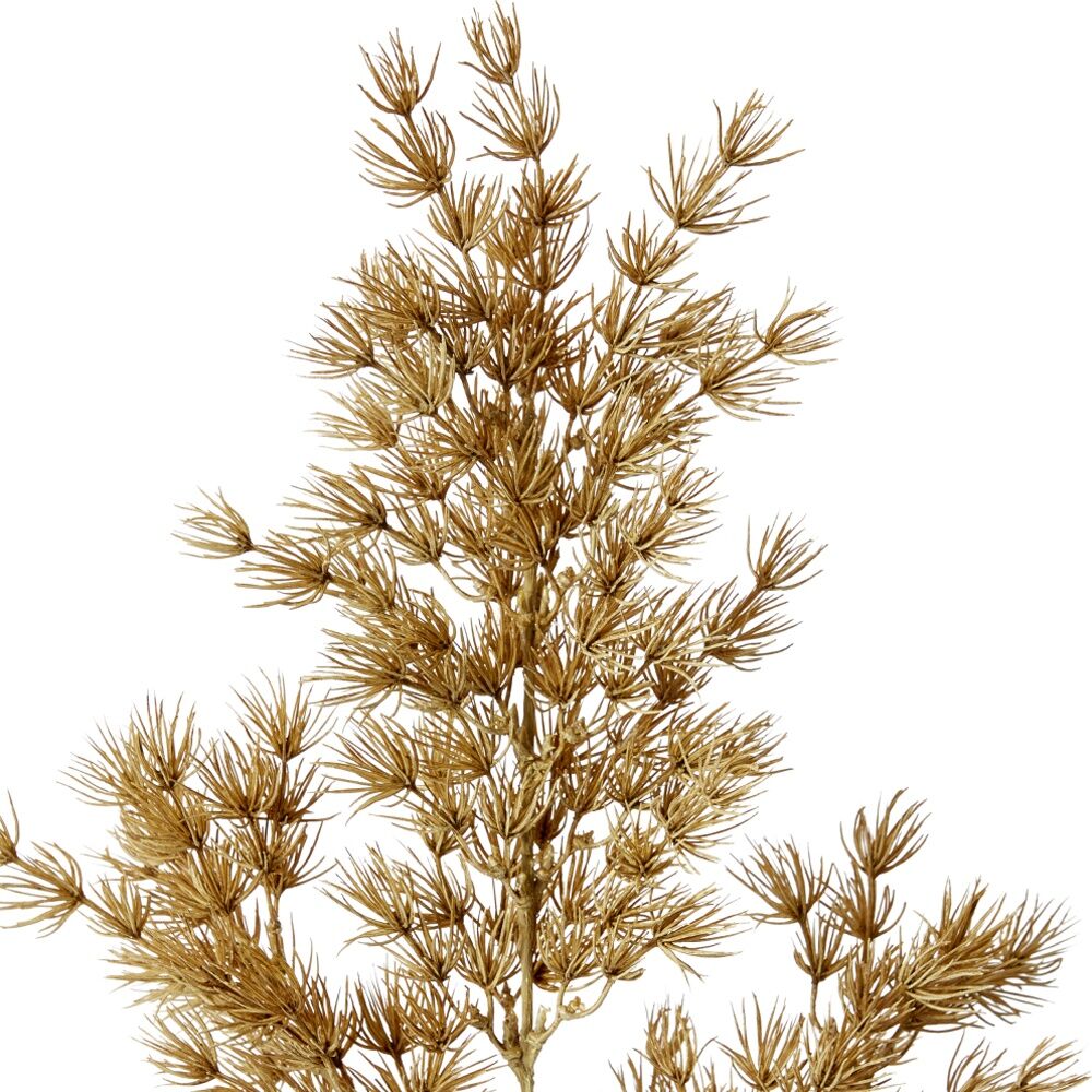 E Style Asparagus Leaf Spray Realistic Artificial Flower Beige 18x8x74cm