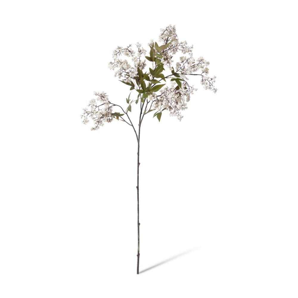 E Style Pepper Berry Spray Realistic Artificial Flower White 45x24x110cm