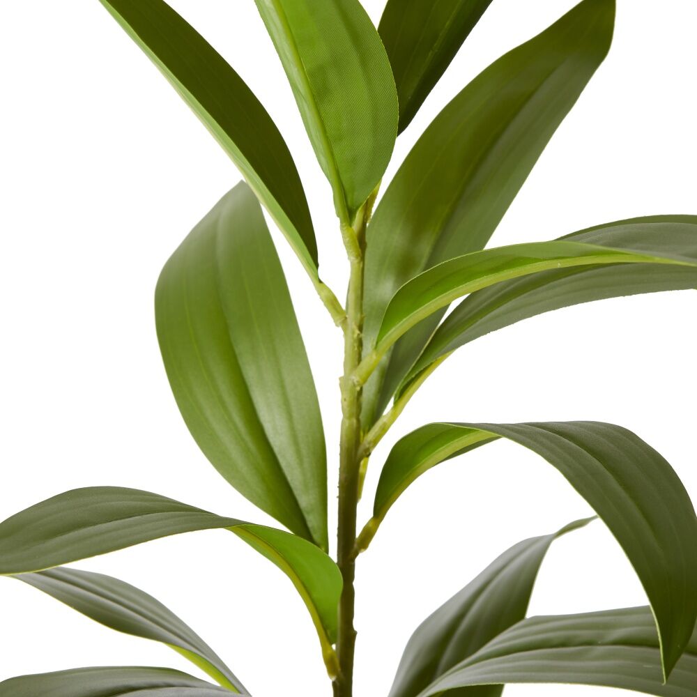 E Style Lily Leaf Spray Realistic Artificial Flower Green 32x24x100cm