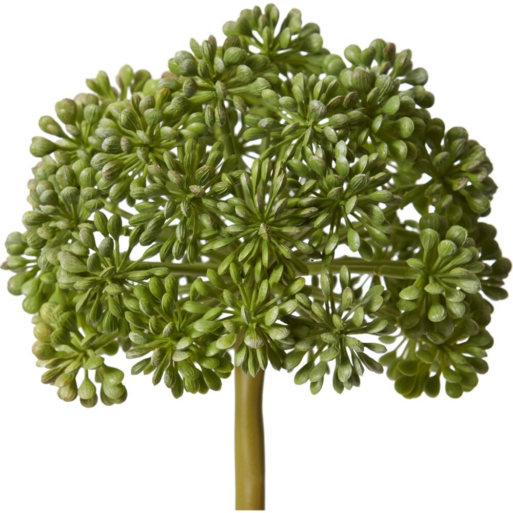 4PK E Style Angelica Stem Artificial Plant Flower Decor Green 16x16x79cm