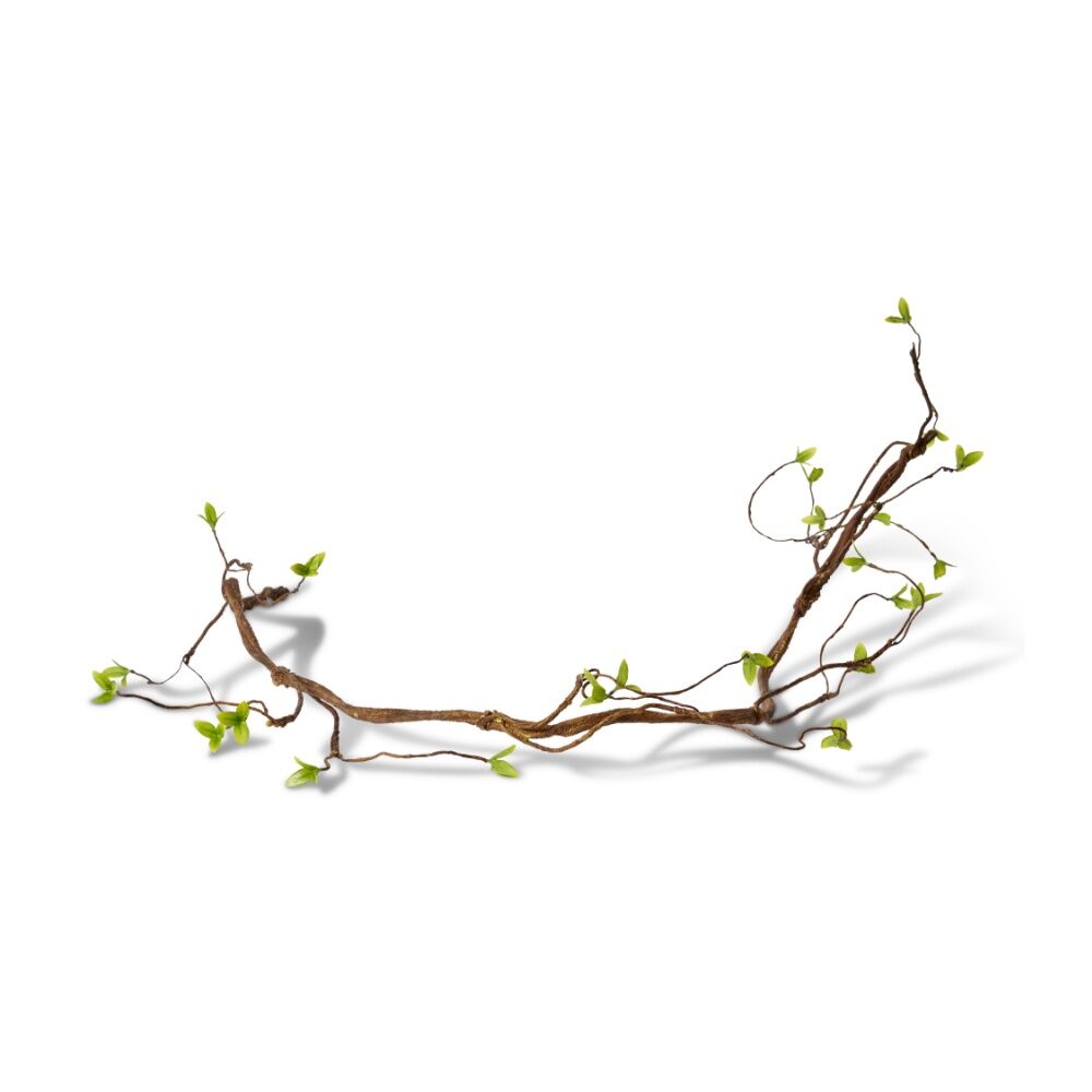 4PK E Style Twig Willow Artificial Plant Stem Decor Brown Green 210x15x8cm