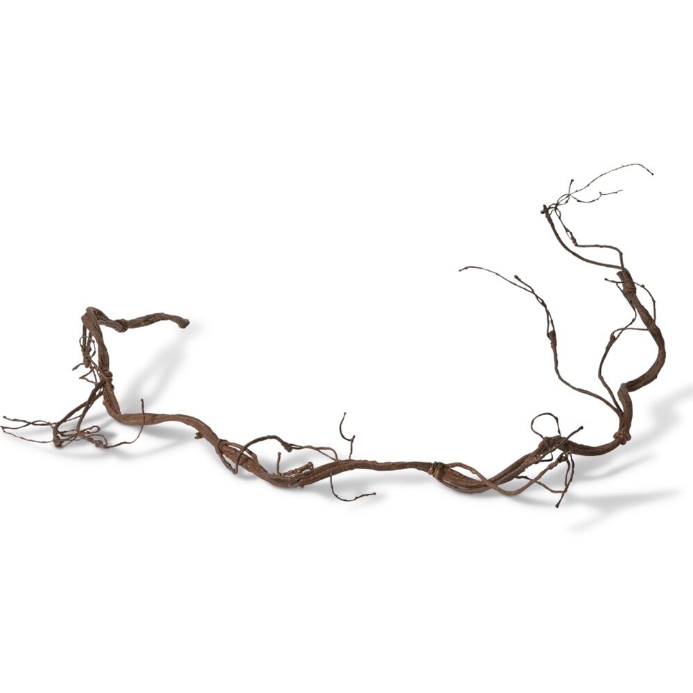 4PK E Style Twig Jungle Artificial Plant Stem Decor Brown 210x15x8cm