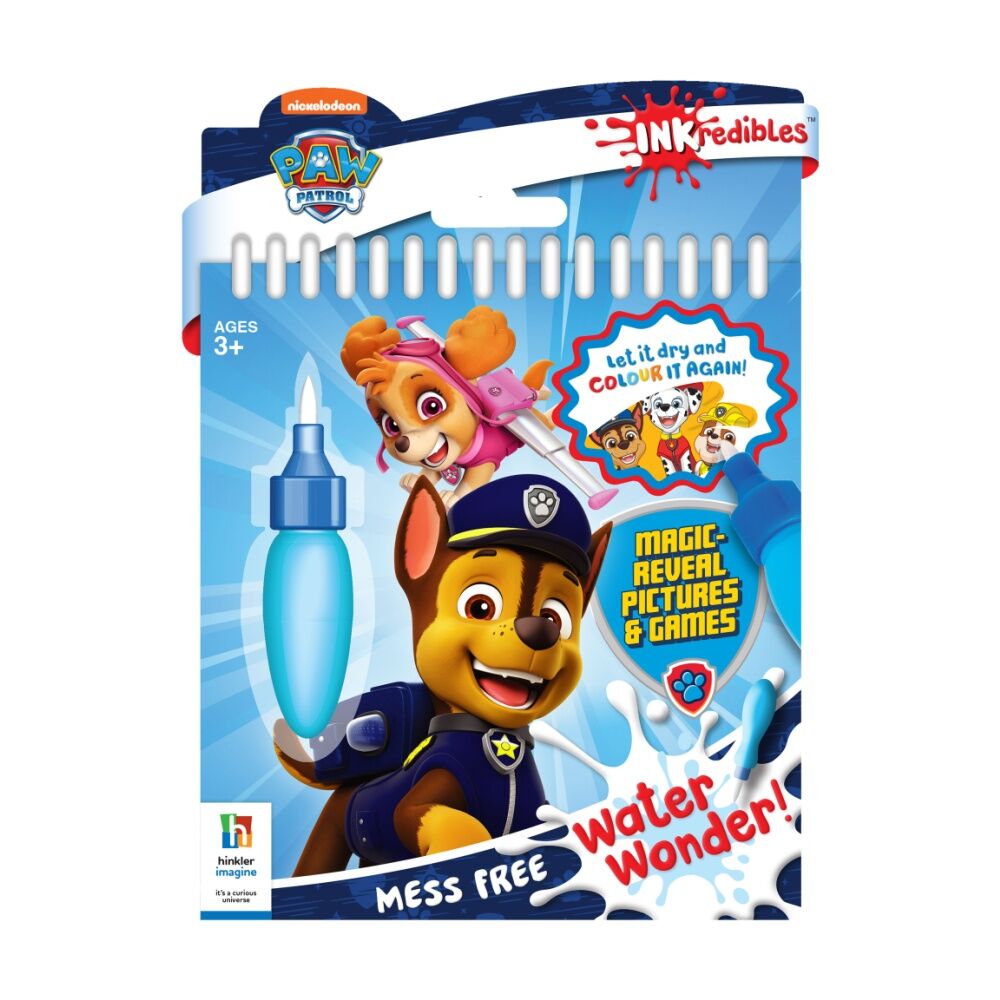10PK Hinkler Inkredibles Water Wonder Colouring Kids Kit Activity Book - 3y+