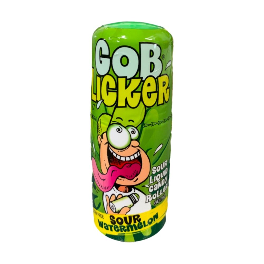 24PK Gob Licker Sour Watermelon Blueberry 60ml Fruit Flavour Gummies - Assorted