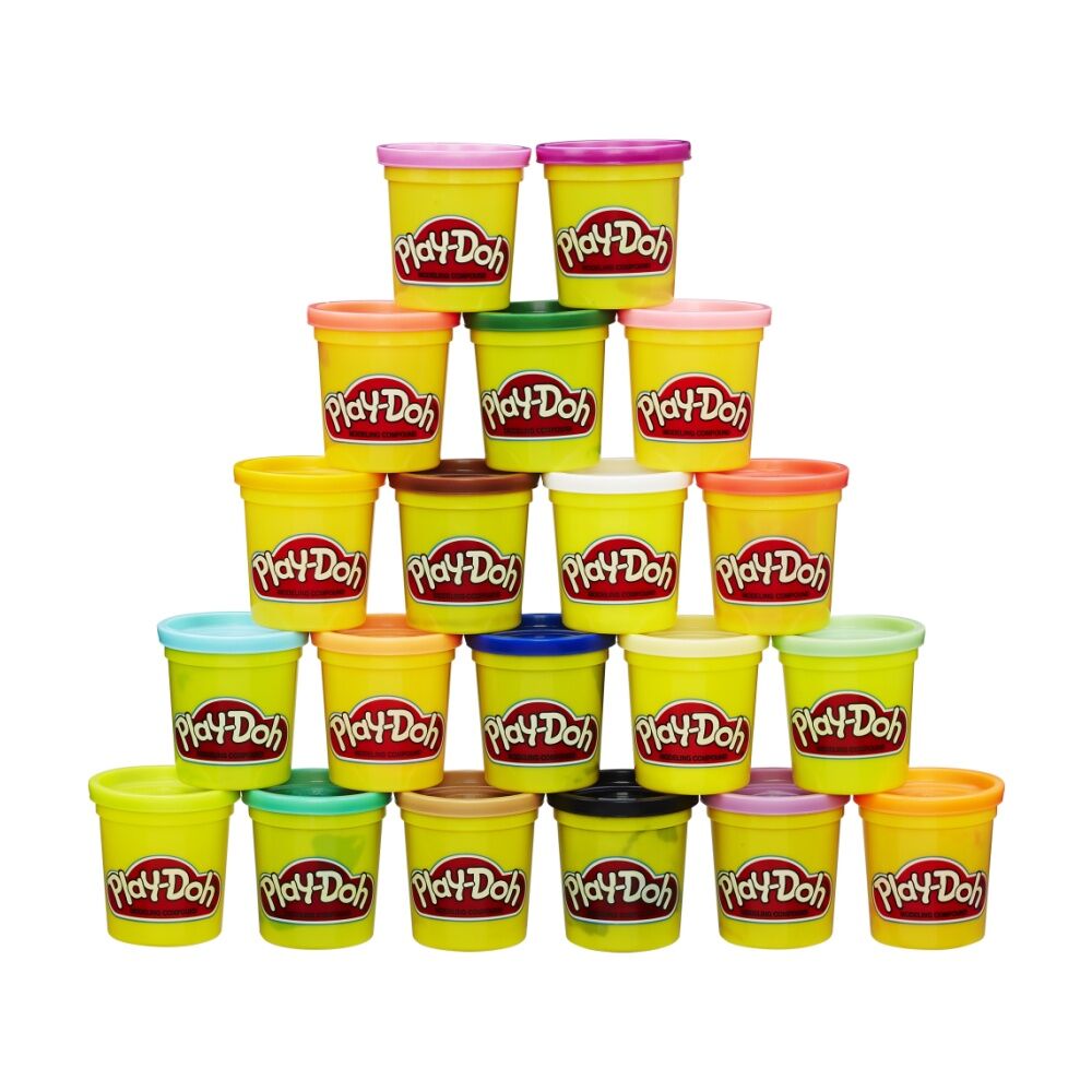 2x 20pc Playdoh Super Colour Modeling Compound Kids Toy Multicolour Assorted