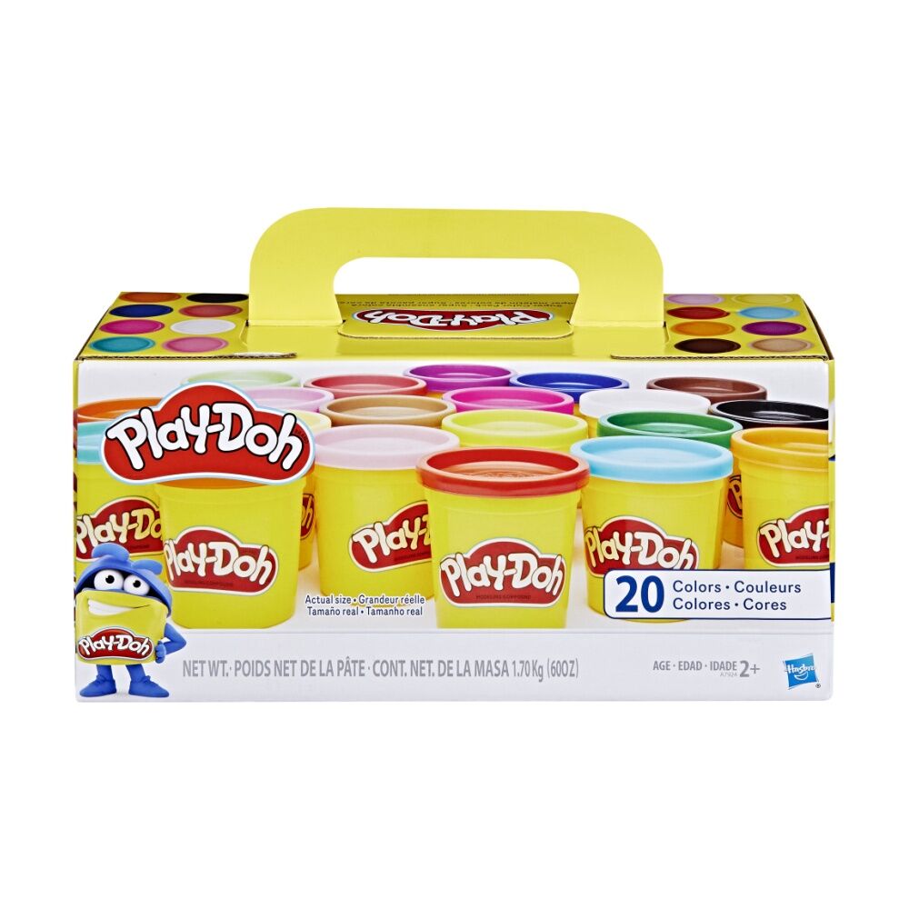 2x 20pc Playdoh Super Colour Modeling Compound Kids Toy Multicolour Assorted