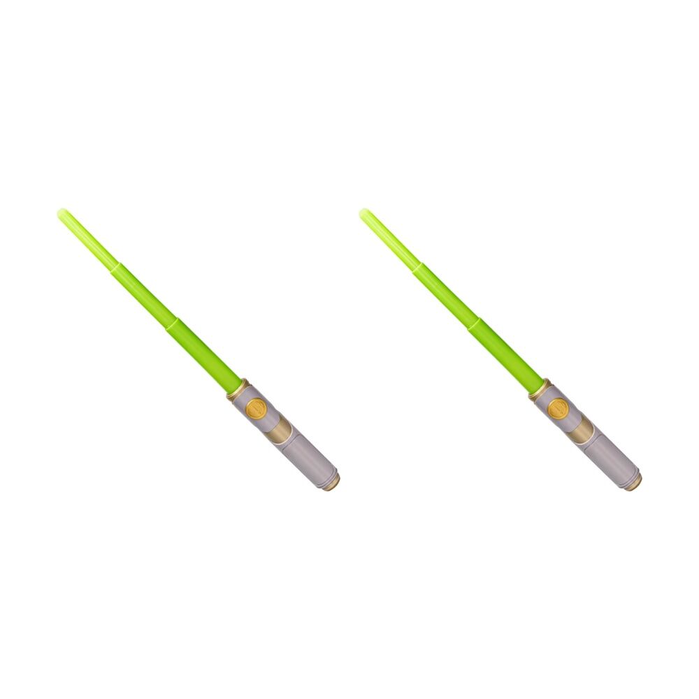 2PK Star Wars Young Jedi Lightsabre Kids Play Toy Green/Blue/Pink Assorted
