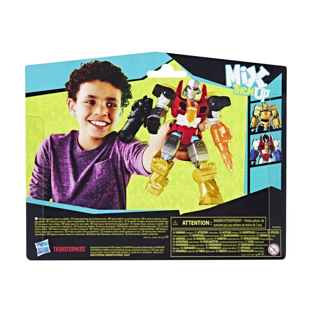 Mixmashers Deluxe Action Figure Kids Play Toy Transformers Assorted