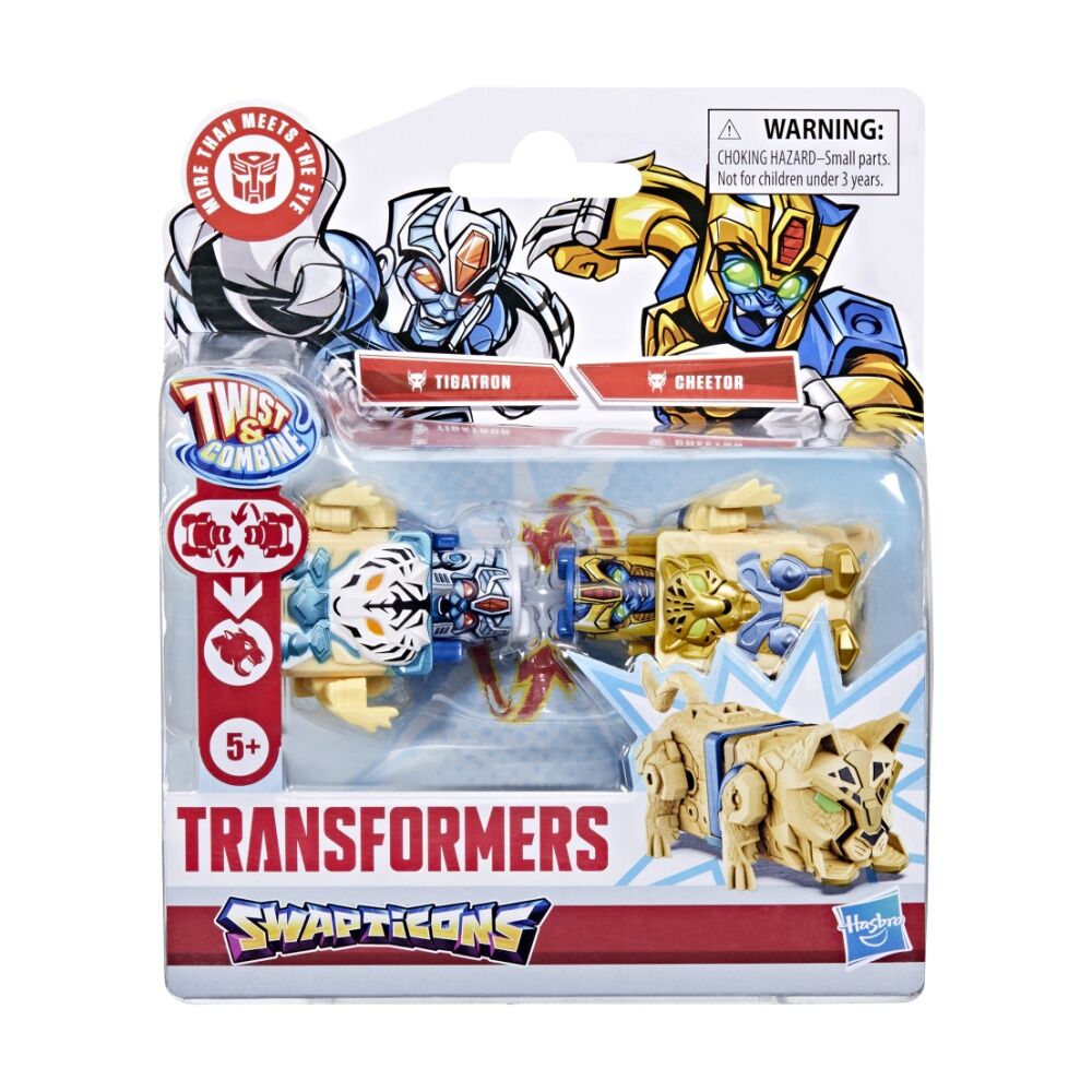 4PK Transformers Swapticons Action Figure Kids Play Toy 5y+ Assorted