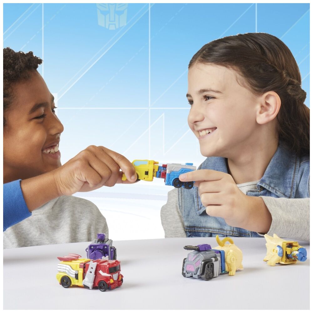 4PK Transformers Swapticons Action Figure Kids Play Toy 5y+ Assorted