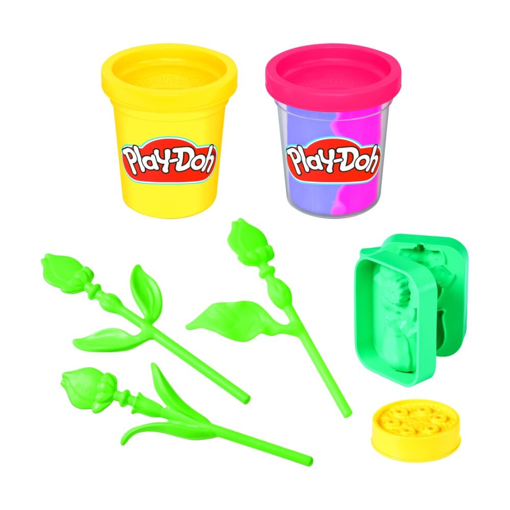 Playdoh Lil Flowers Modeling Compound Kids Play Toy Multicolour Assorted