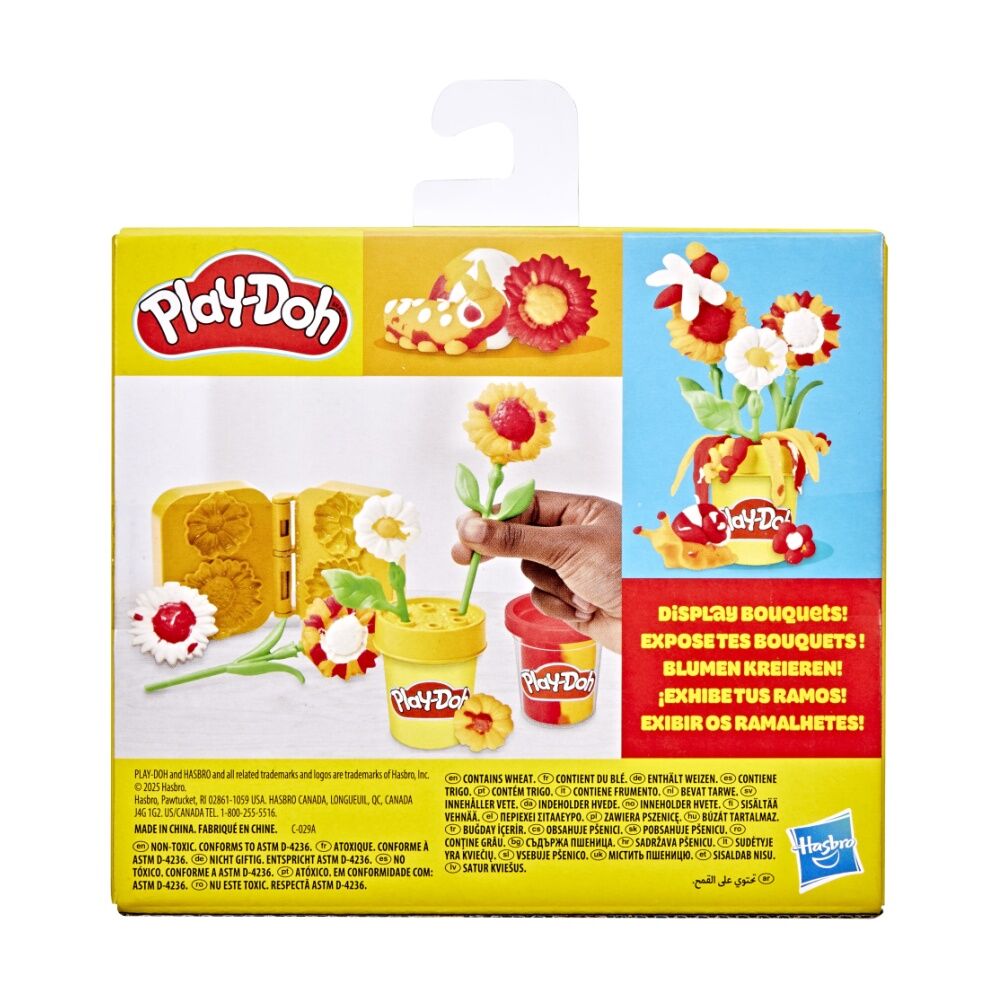 Playdoh Lil Flowers Modeling Compound Kids Play Toy Multicolour Assorted