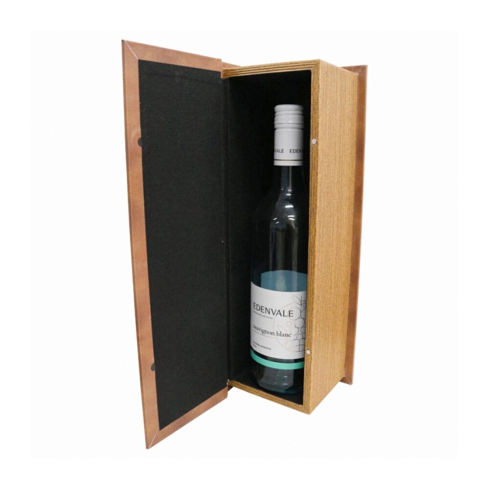 2PK LVD Decorative World Map Wine Box Home & Living Decor 12.5x10x36cm