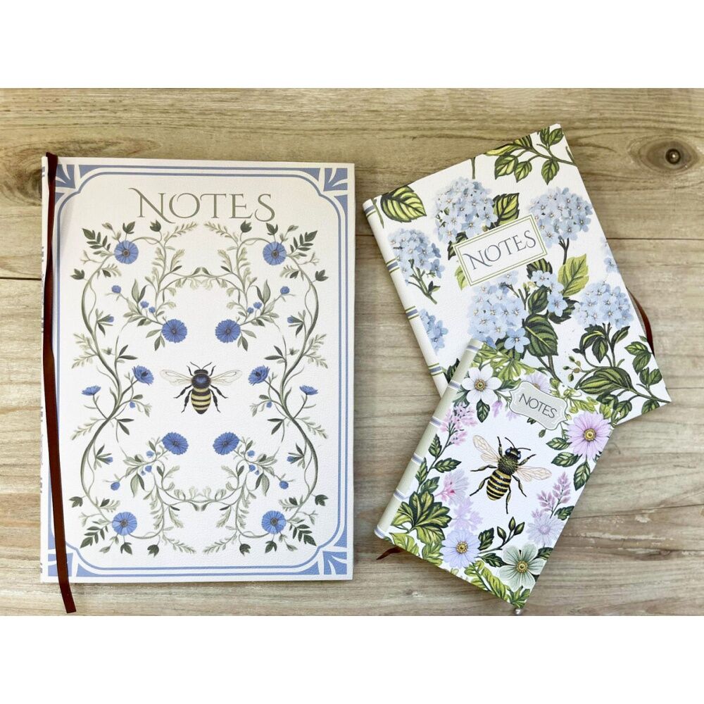 LVD Textured Cover Notebook Journal W/ Large Bee 29x21.5x2cm