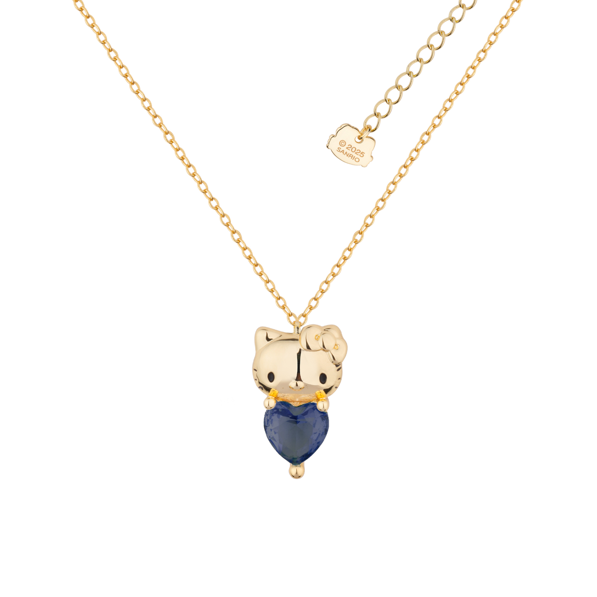 Couture Kingdom Hello Kitty December Necklace Gold Plated Brass 5y+