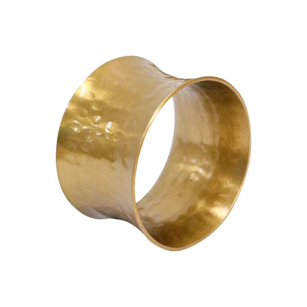 8PK LVD Decorative Metal Napkin Ring Home Kitchen Table Decor Gold 5x5x3cm