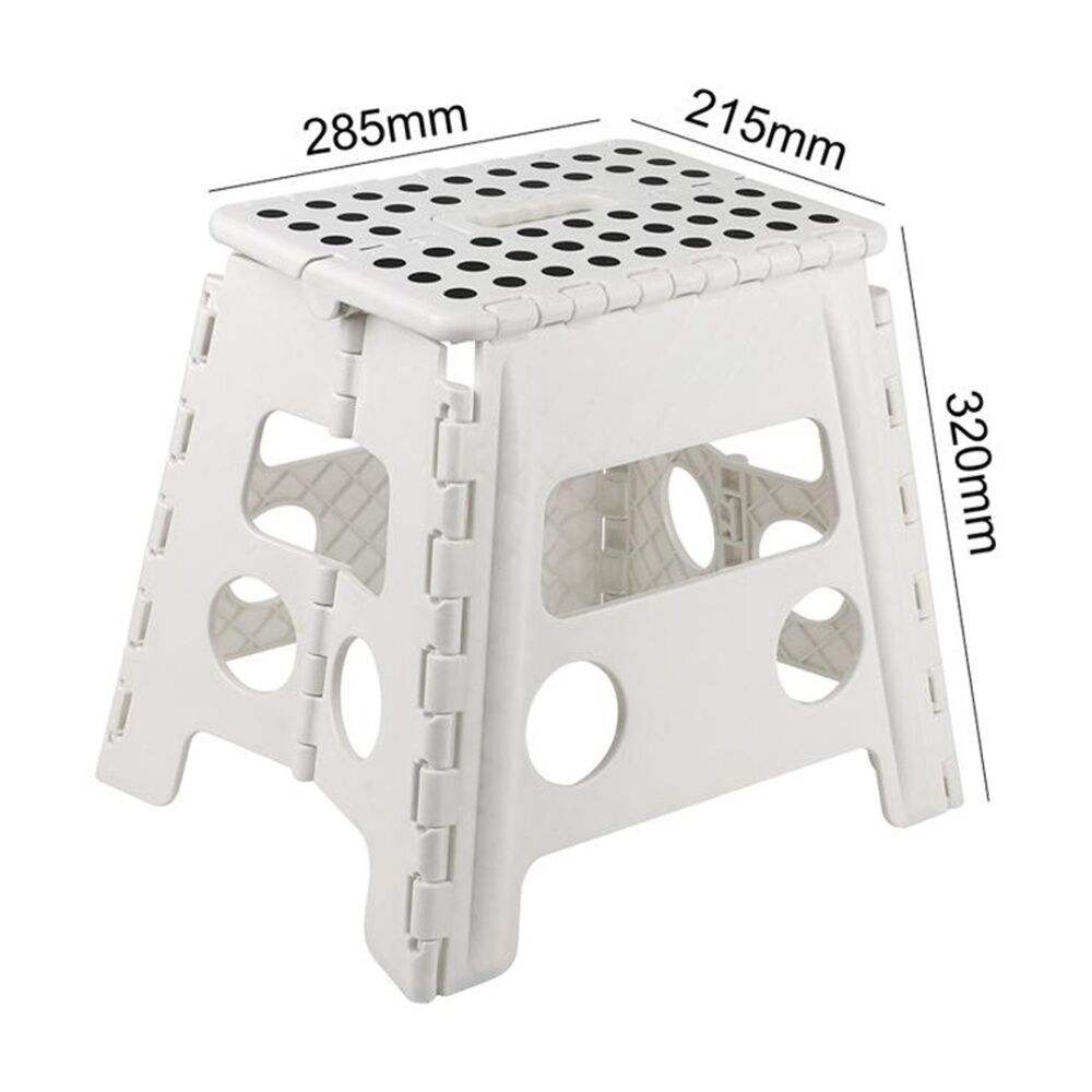 Braz Foldable Tall Step Stool Accessory 28x21x32cm Multi Colour Assorted