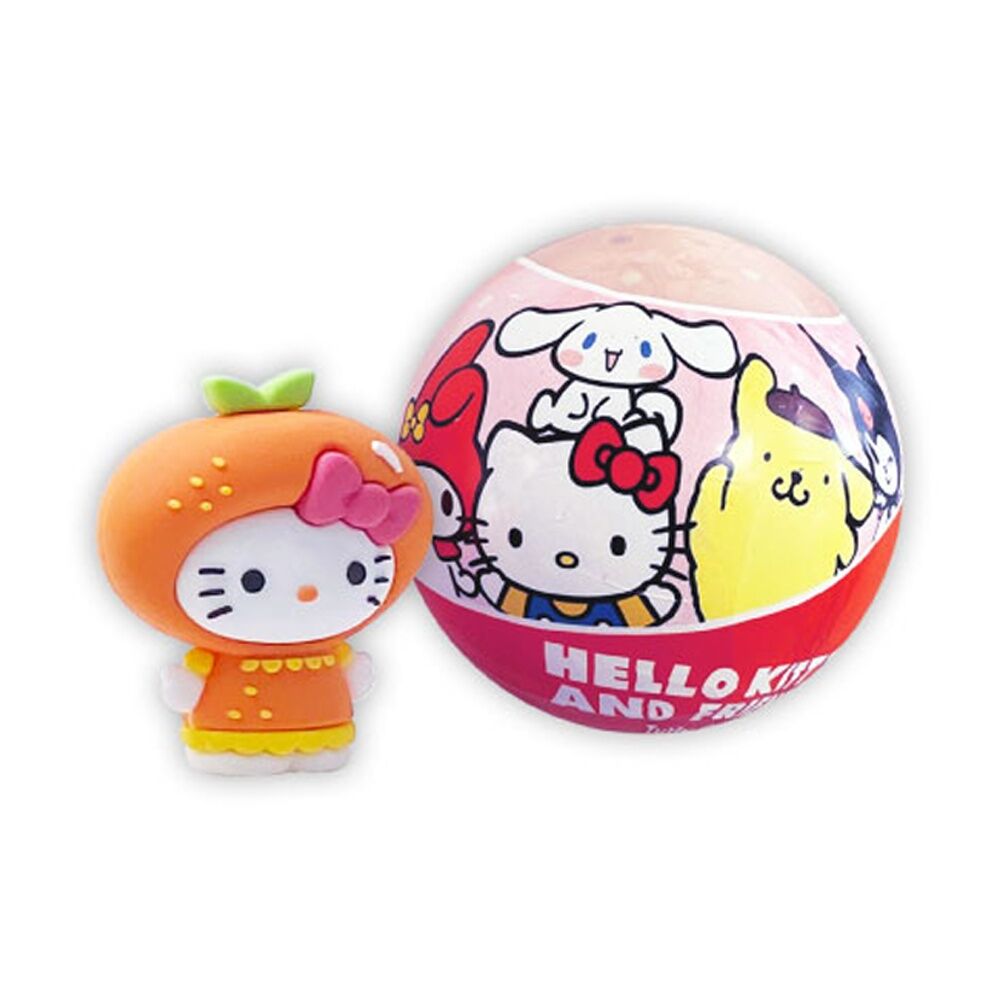 6PK Cool Things Hello Kitty Tutty Fruity Figure Blind Capsule Assorted