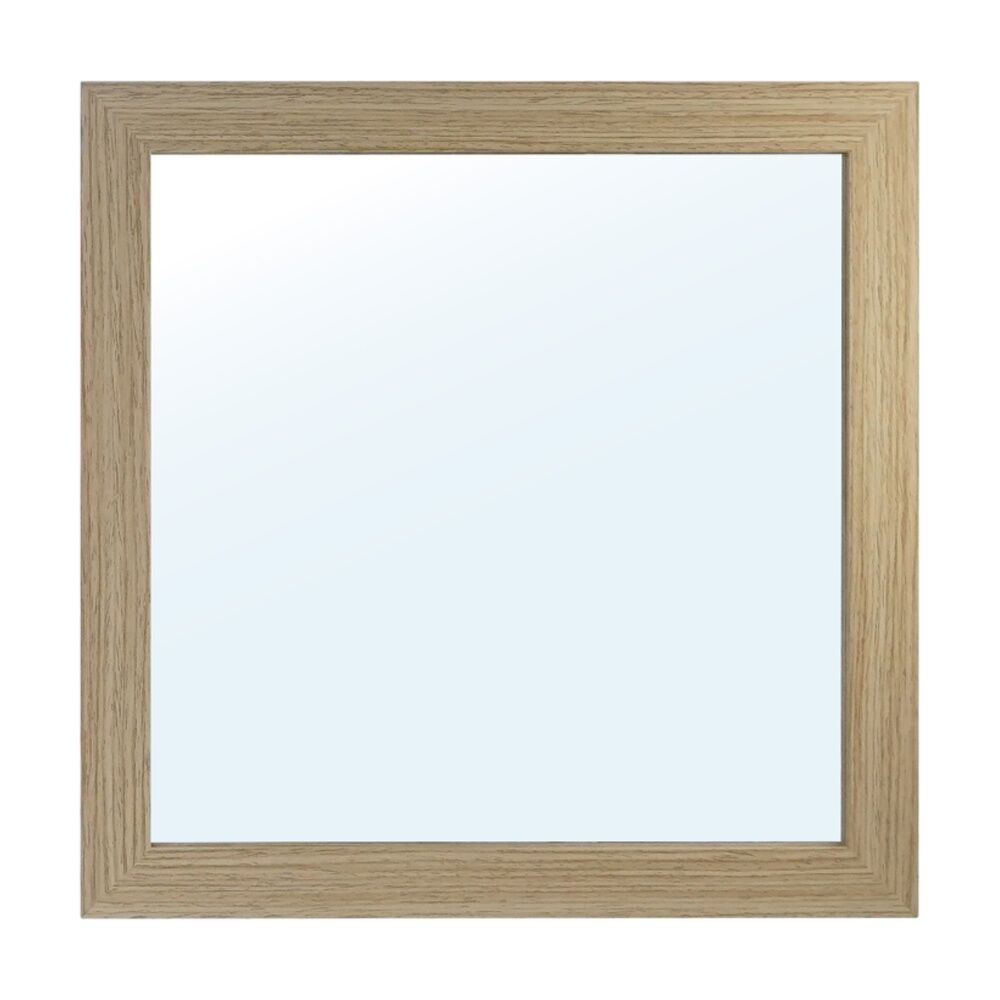 2PK Jemark Grace Wall Mounted Mirror Home Decoration 35x35cm Natural