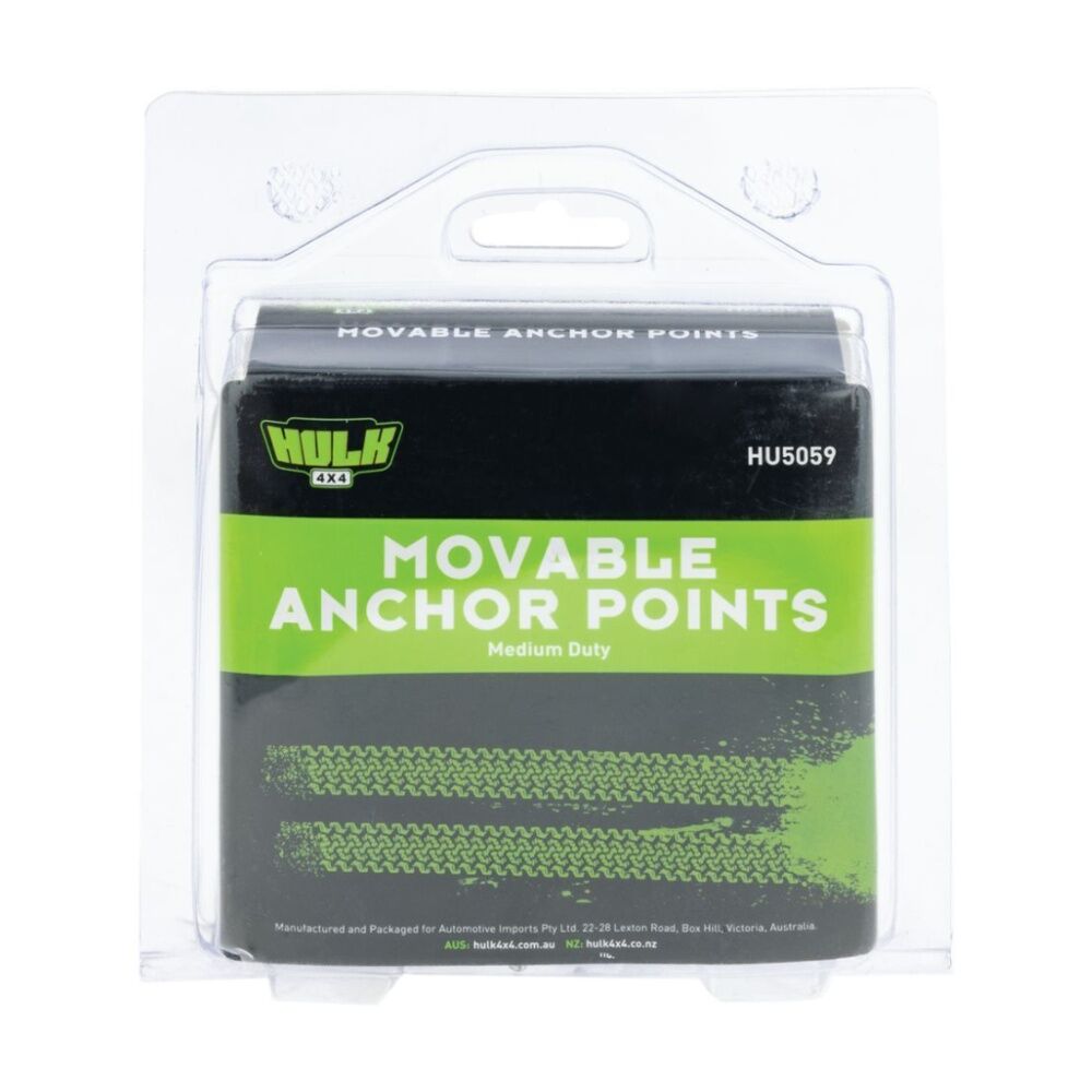 Hulk 2pc 4X4 Large Ute Tray Truck Canopy Mounting Clamps Set