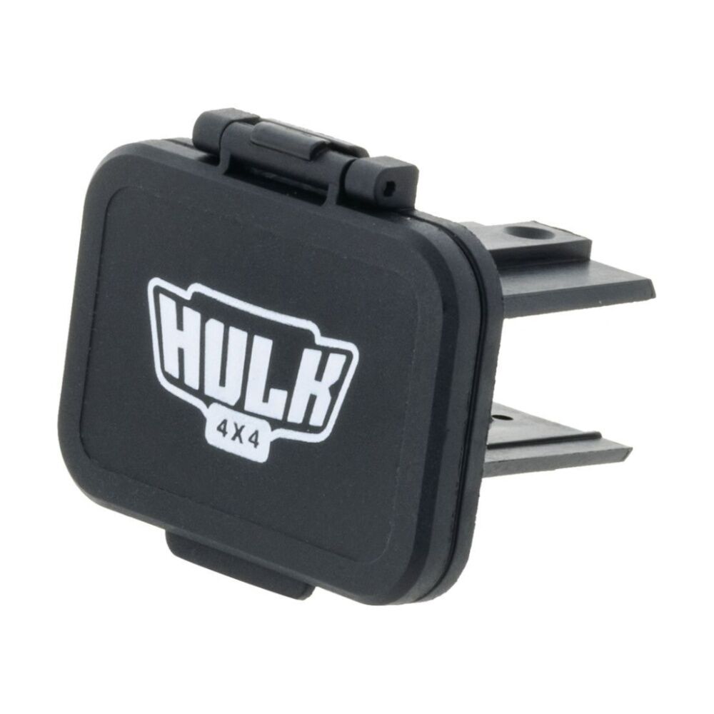 Hulk 4X4 Plastic Cover with Flip Lid for 50A Anderson Plug Black