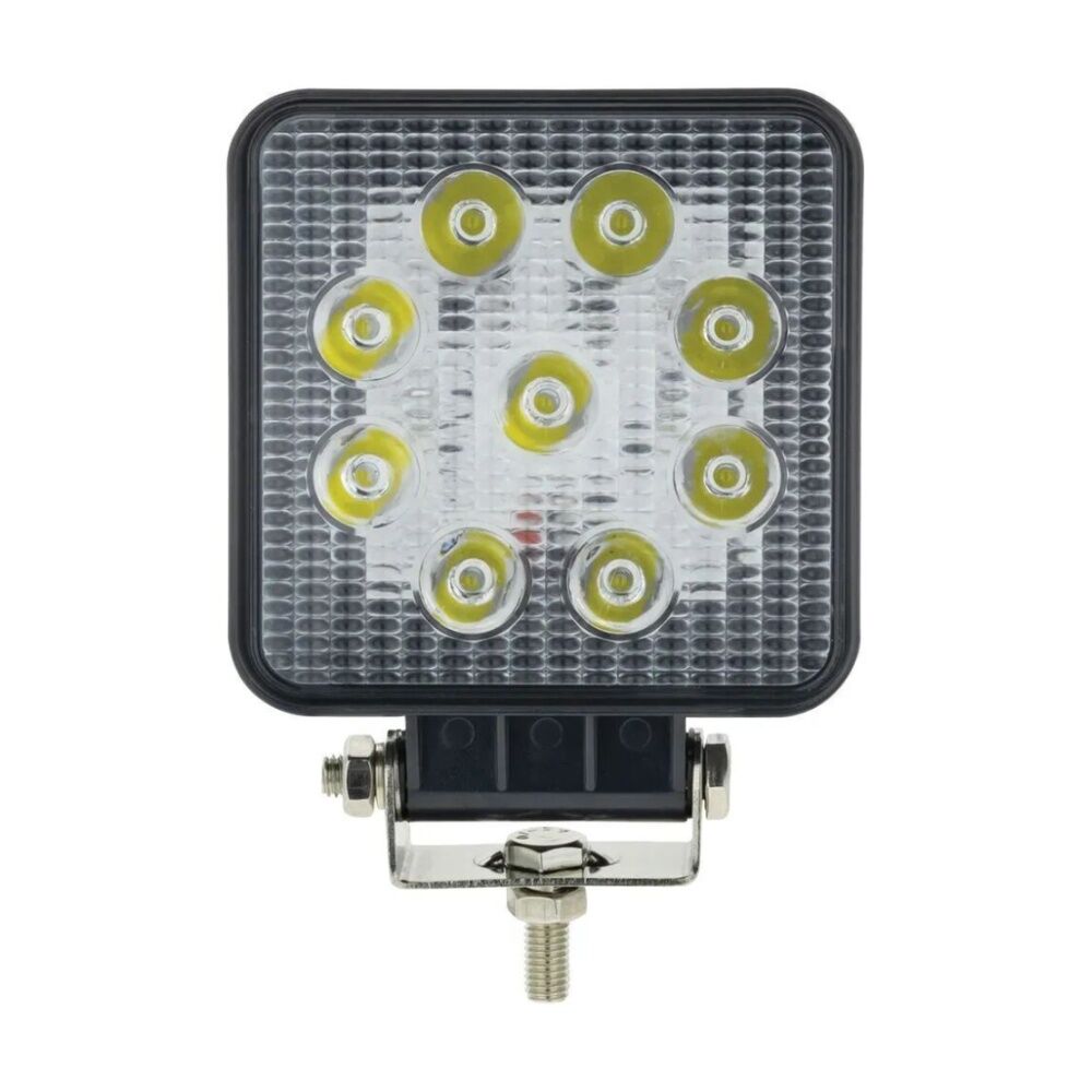Hulk 4X4 27W 9 LED Square Spot Beam Worklamp 10-30V